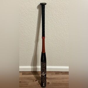 Miken Black and Red Baseball Bat